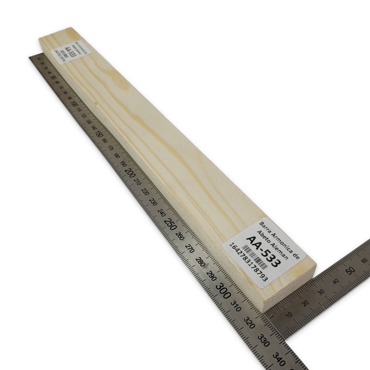 Barra Armonica AA-533 de Abeto Alemán para Armado Interno2