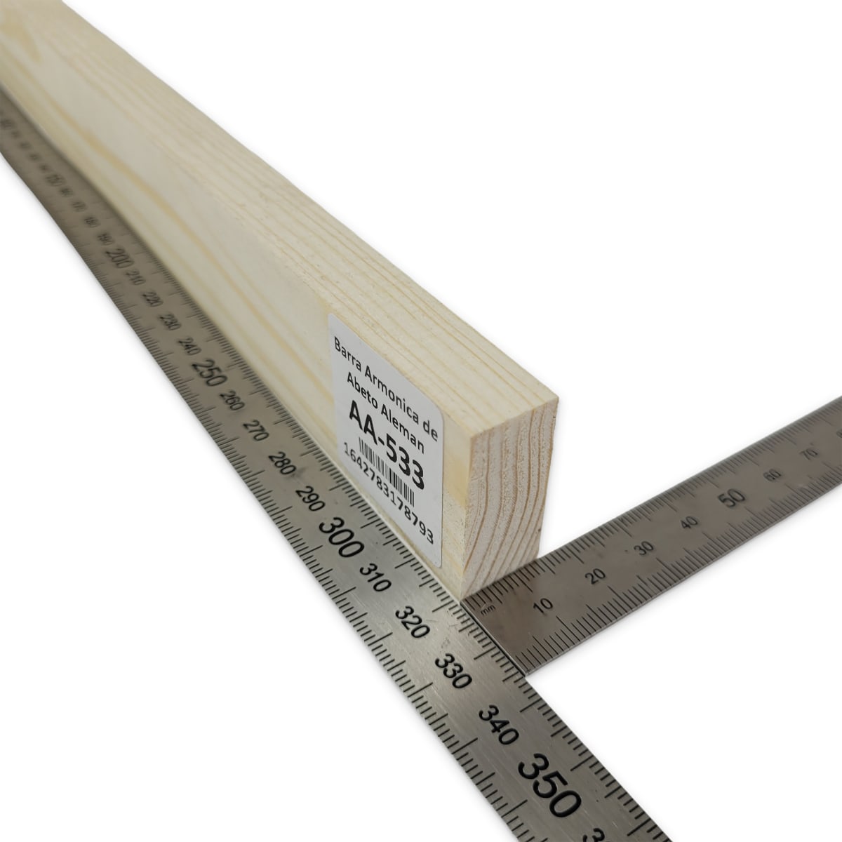 Barra Armonica AA-533 de Abeto Alemán para Armado Interno3