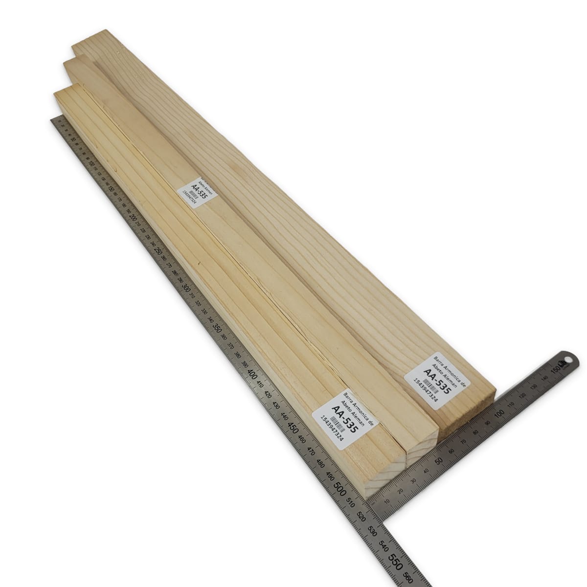 Set de 3 Barras Armonicas AA-535 de Abeto Aleman para Armado Interno2
