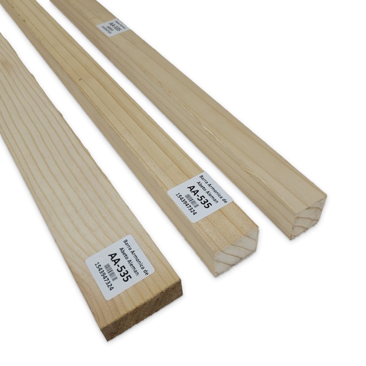Set de 3 Barras Armonicas AA-535 de Abeto Aleman para Armado Interno6
