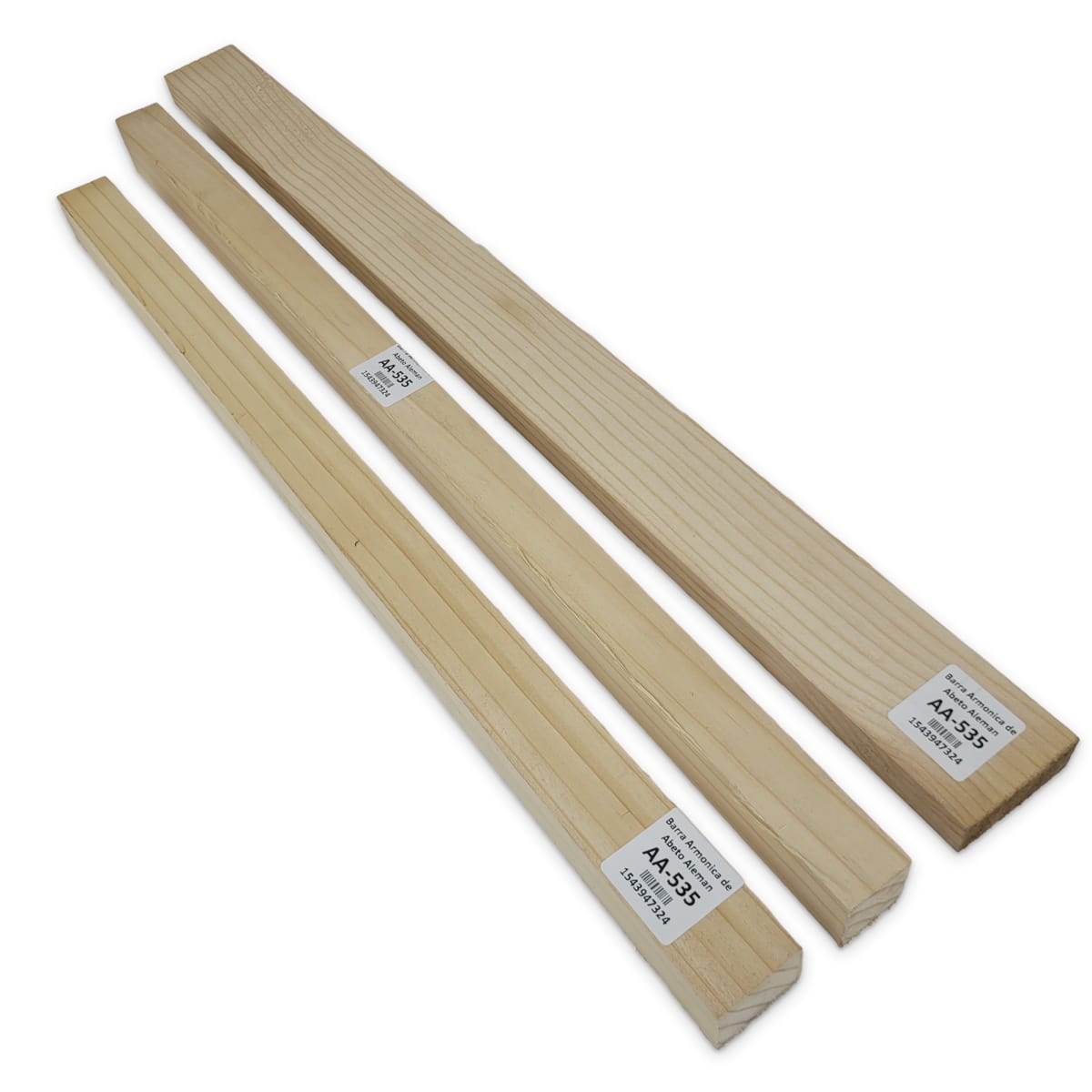 Set de 3 Barras Armonicas AA-535 de Abeto Aleman para Armado Interno7
