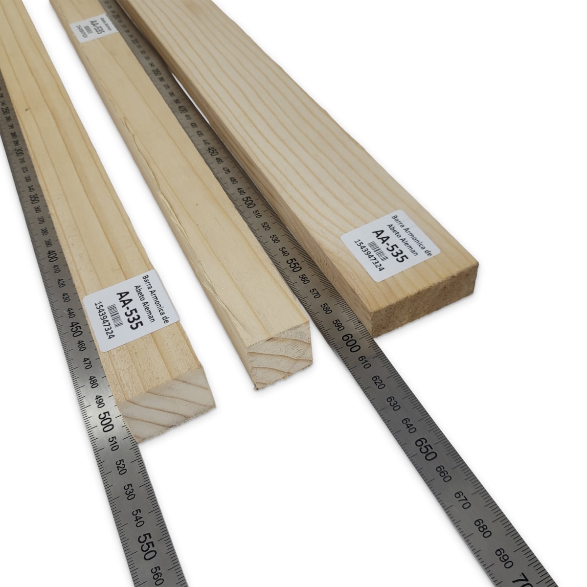 Set de 3 Barras Armonicas AA-535 de Abeto Aleman para Armado Interno4