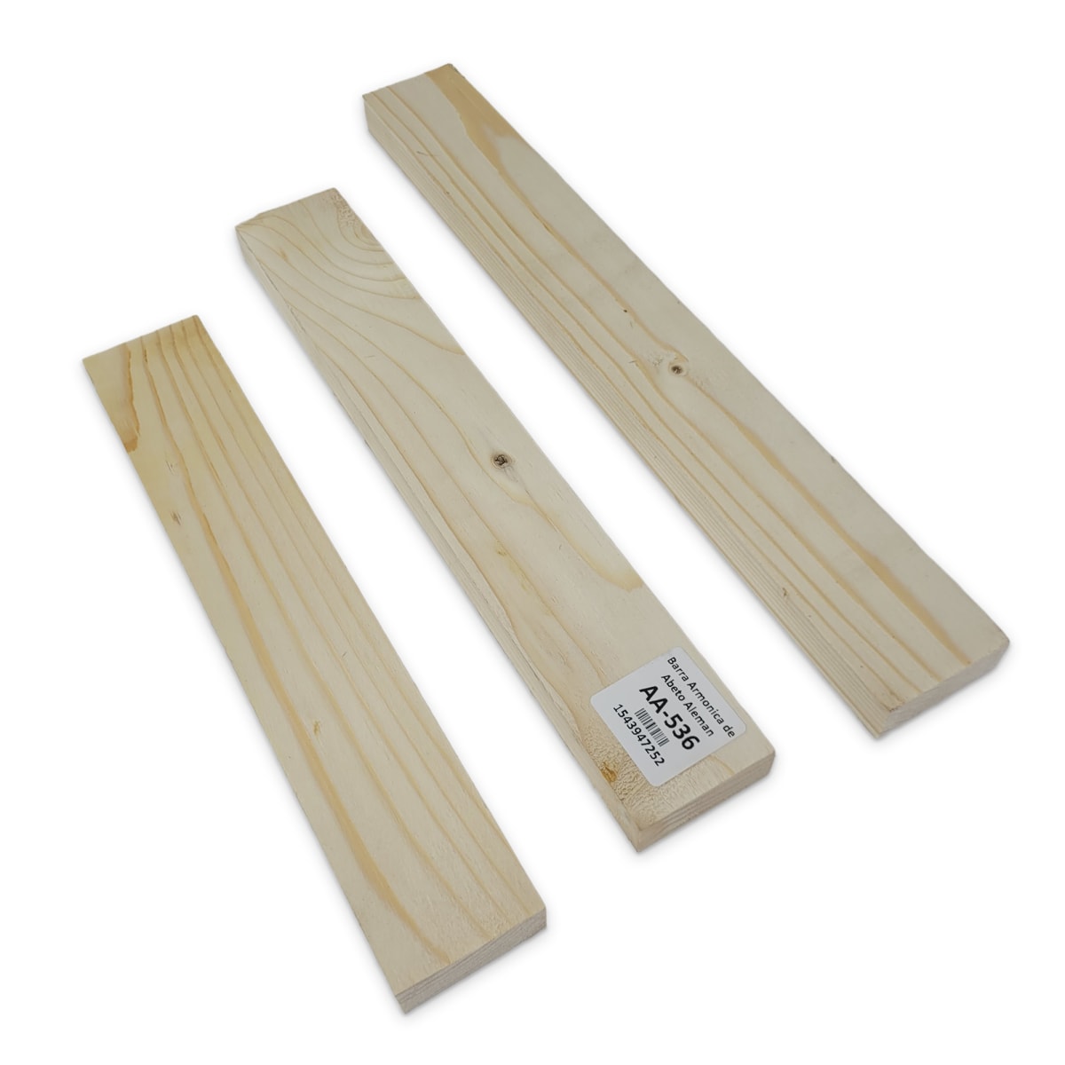 Set de 3 Barras Armonicas AA-536 de Abeto Aleman para Armado Interno4