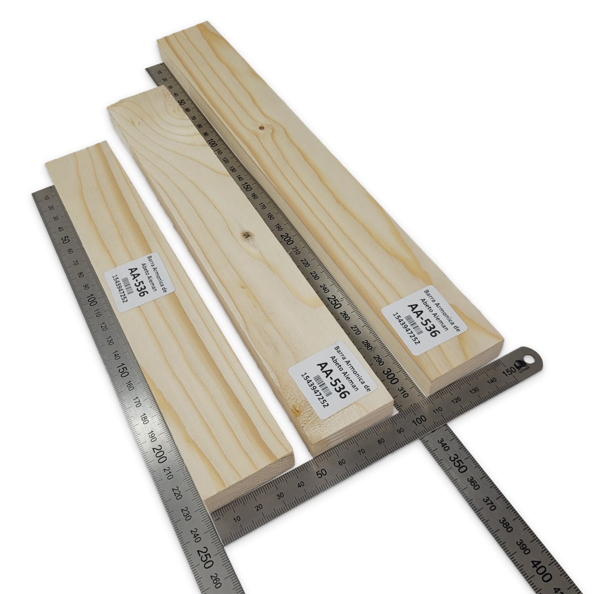 Set de 3 Barras Armonicas AA-536 de Abeto Aleman para Armado Interno2