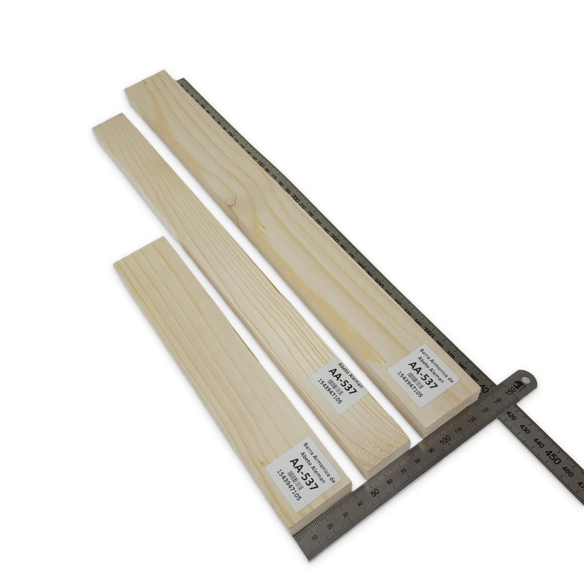 Set de 3 Barras Armonicas AA-537 de Abeto Aleman para Armado Interno2