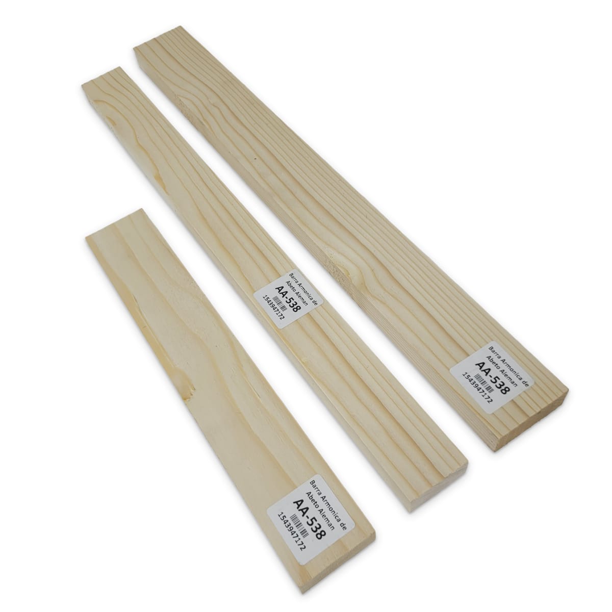 Set de 3 Barras Armonicas AA-538 de Abeto Aleman para Armado Interno5