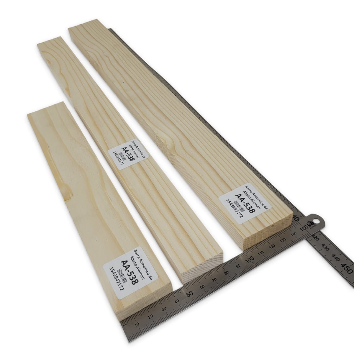Set de 3 Barras Armonicas AA-538 de Abeto Aleman para Armado Interno2