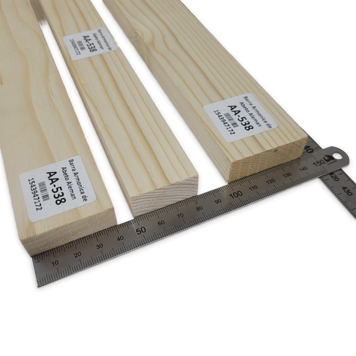 Set de 3 Barras Armonicas AA-538 de Abeto Aleman para Armado Interno3