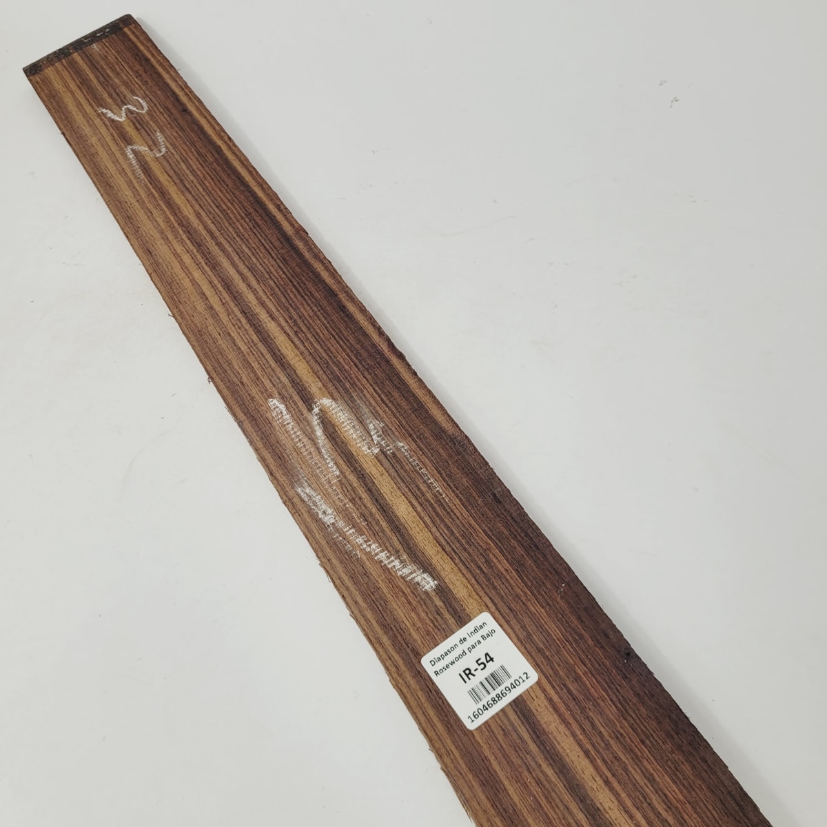 Pieza Unica IR-54 de Indian Rosewood Especial (Palosanto de la India) para Diapason de Bajo  / Corte Radial8