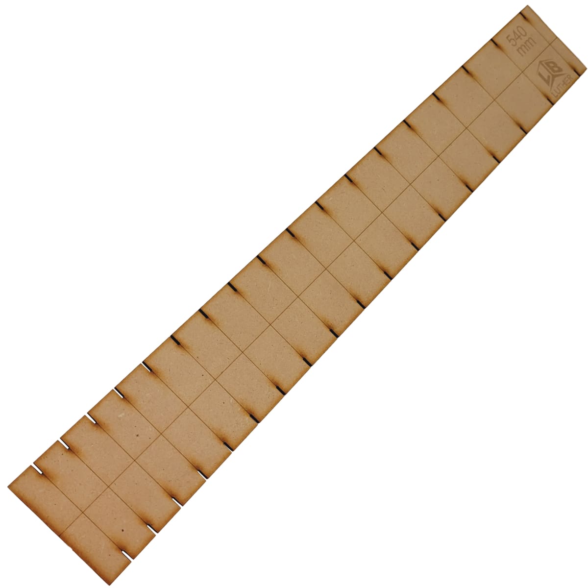 Plantilla en MDF para Diapason de Cuatro Venezolano. Escala 5402