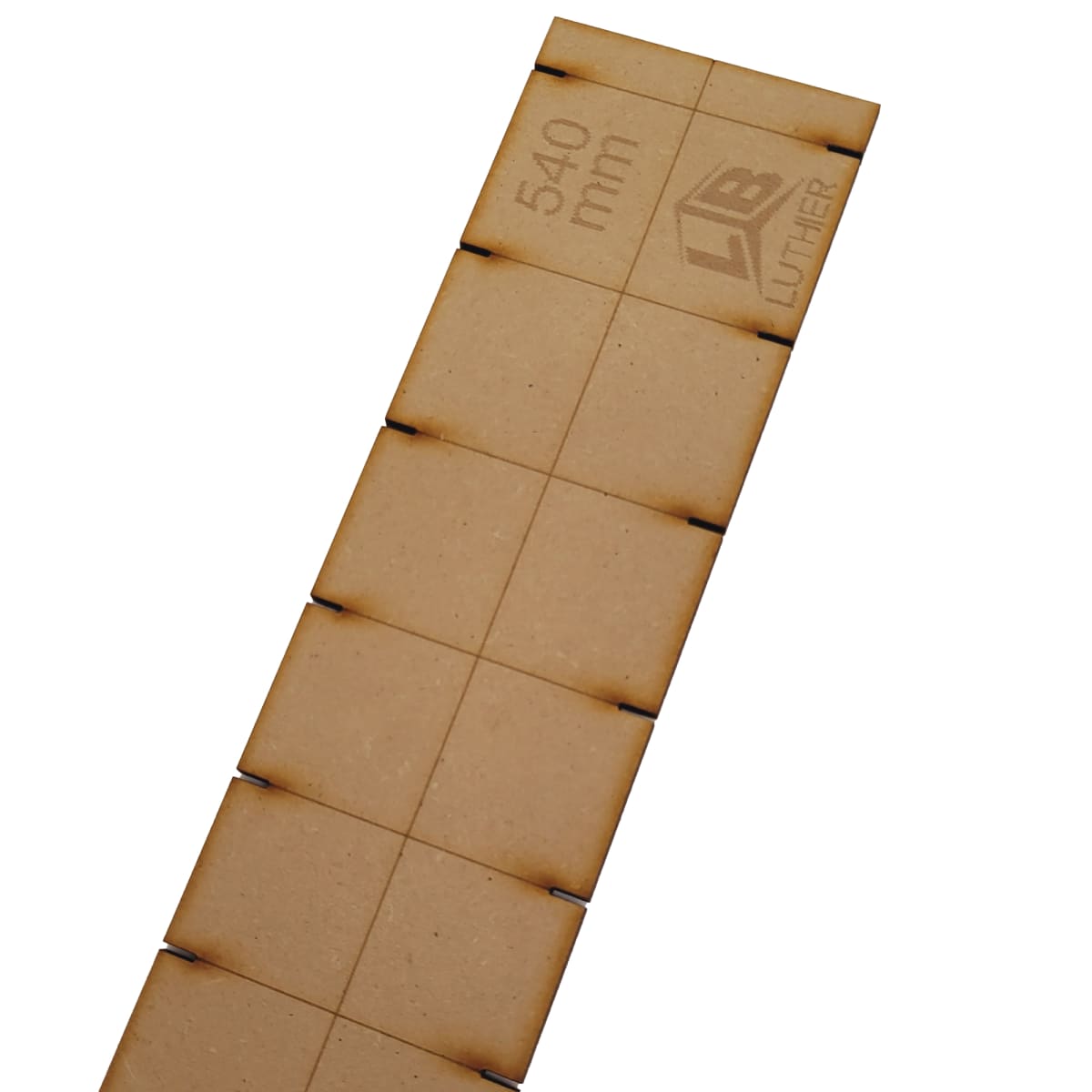 Plantilla en MDF para Diapason de Cuatro Venezolano. Escala 540 0