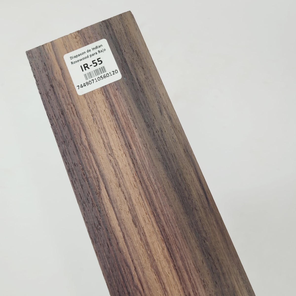 Diapason de Bajo IR-55 de Indian Rosewood Especial (Palosanto de la India) Corte Radial3