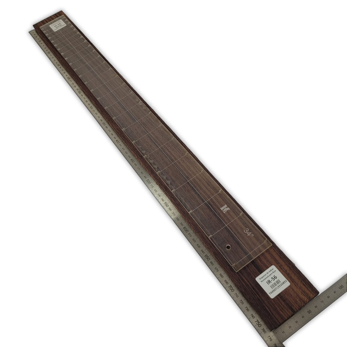 Diapason de Bajo IR-56 de Indian Rosewood Especial (Palosanto de la India) Corte Radial2