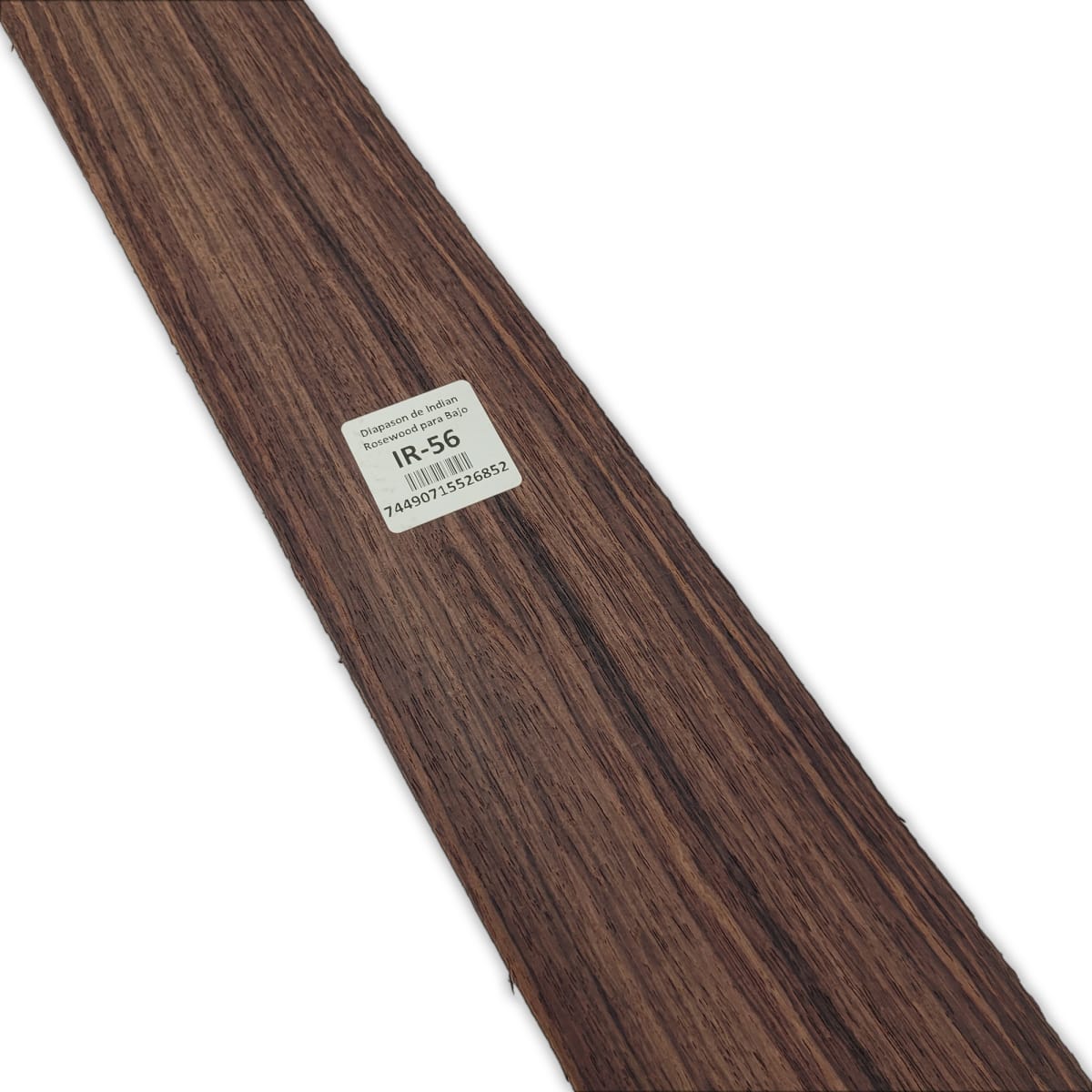 Diapason de Bajo IR-56 de Indian Rosewood Especial (Palosanto de la India) Corte Radial5