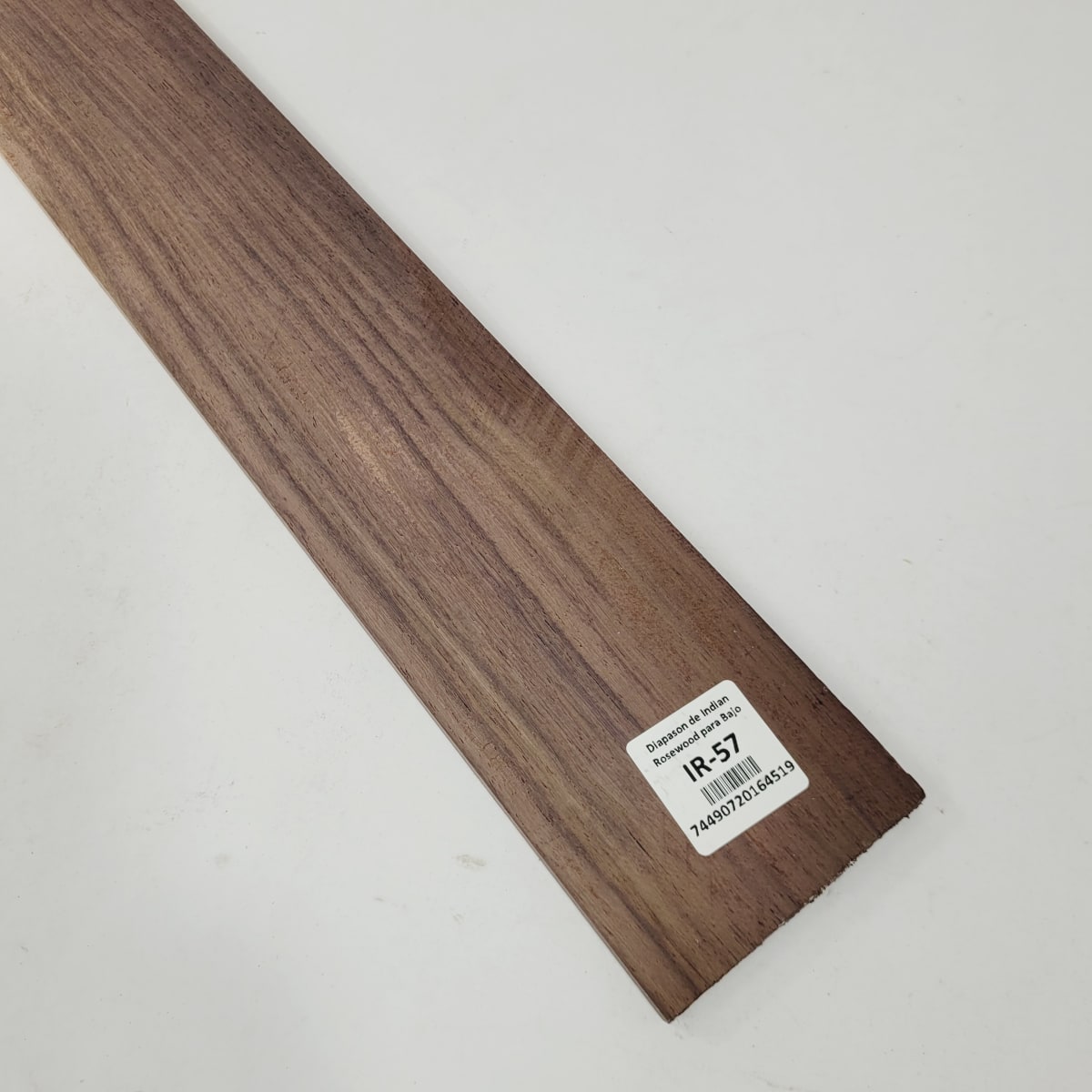 Diapason de Bajo IR-57 de Indian Rosewood Especial (Palosanto de la India) Corte Radial3