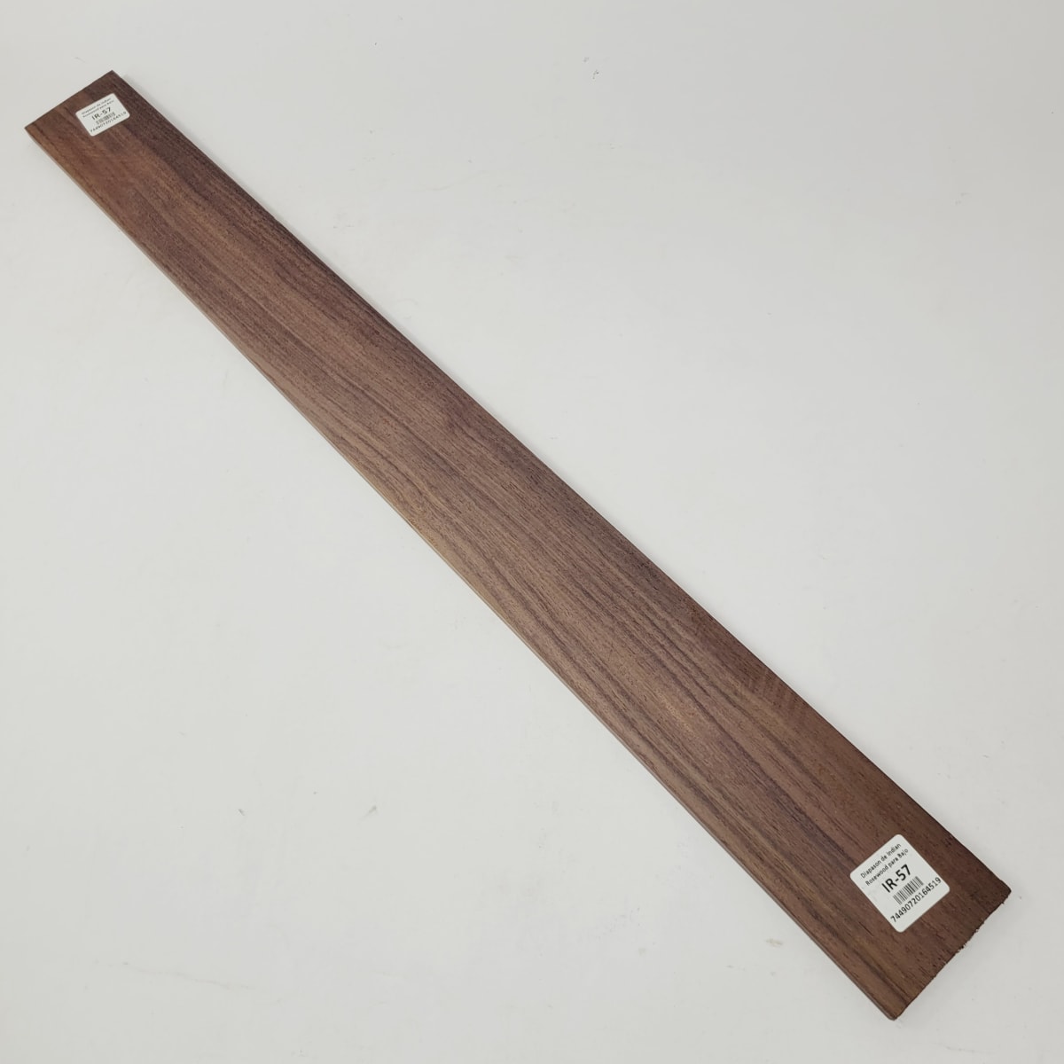 Diapason de Bajo IR-57 de Indian Rosewood Especial (Palosanto de la India) Corte Radial 0
