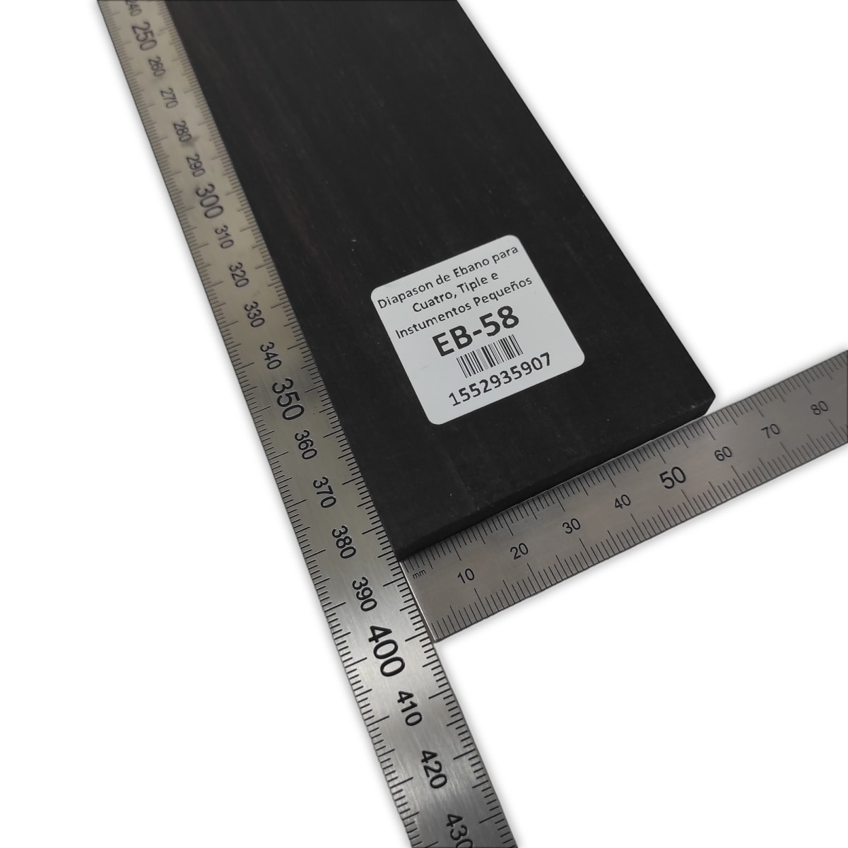 Diapason EB-58 de Ebano Negro para Instrumentos Pequeños3