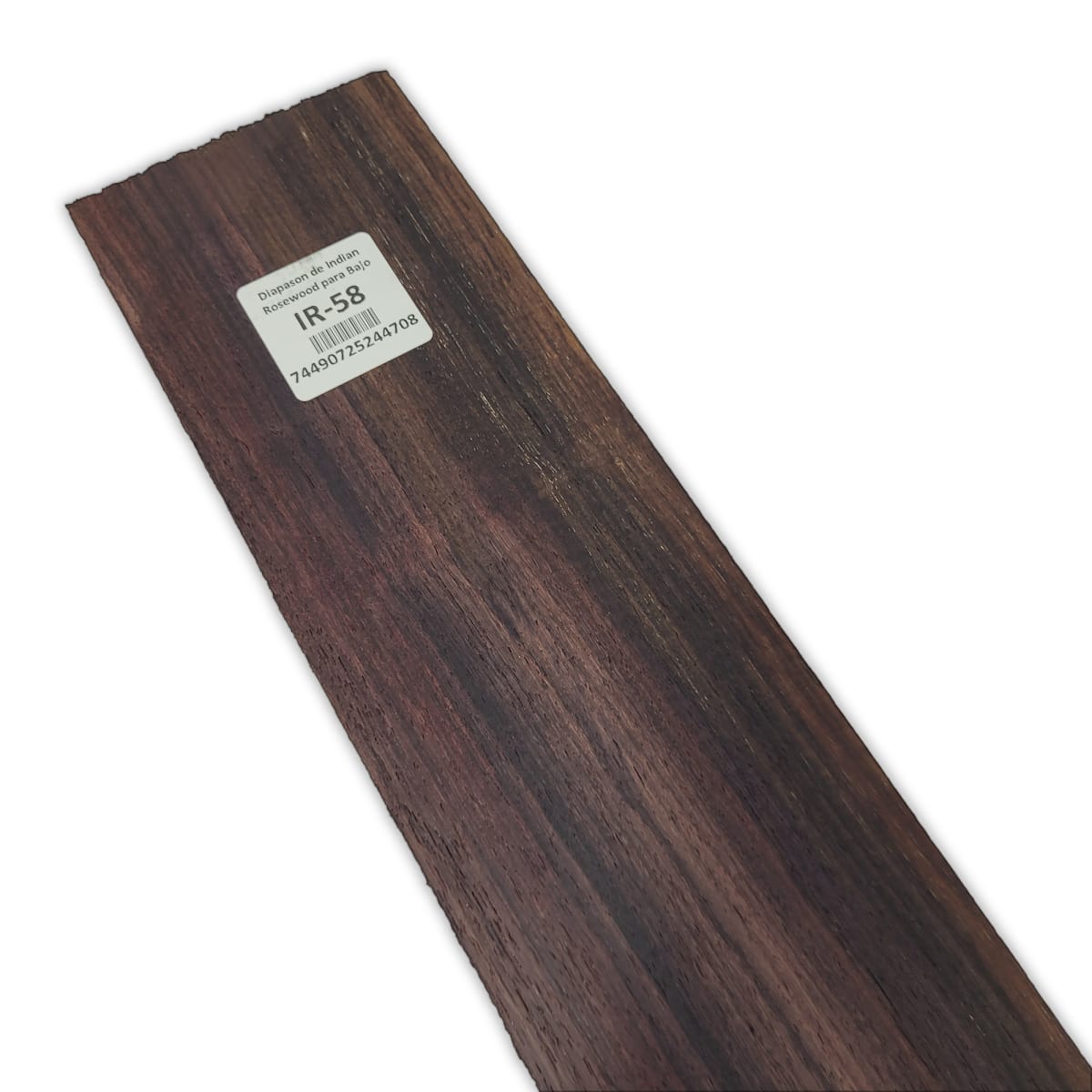 Diapason de Bajo IR-58 de Indian Rosewood Especial (Palosanto de la India) Corte Radial4