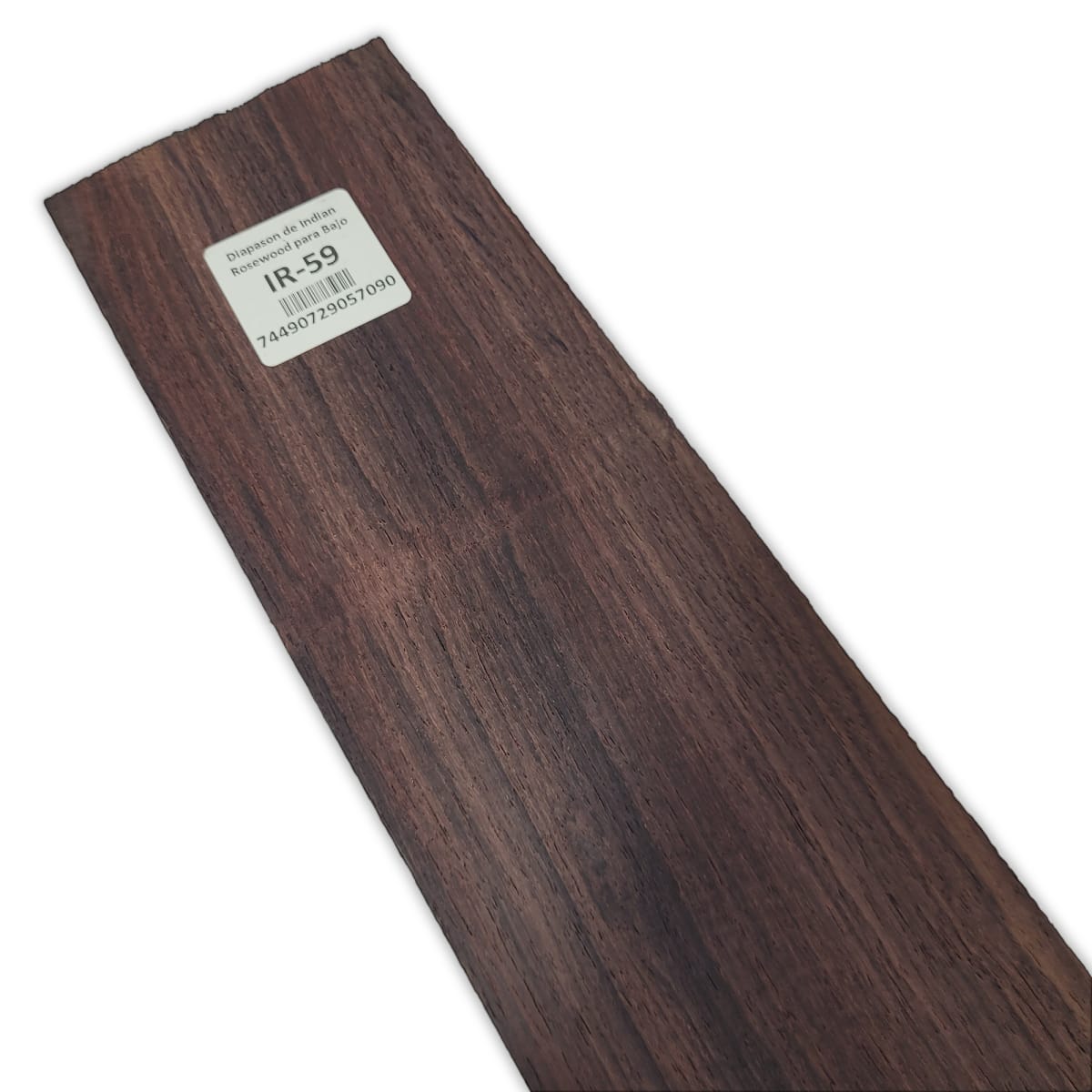 Diapason de Bajo IR-59 de Indian Rosewood Especial (Palosanto de la India) Corte Radial4