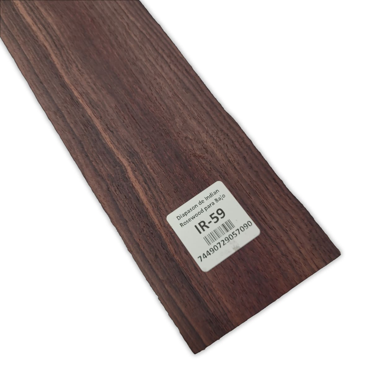 Diapason de Bajo IR-59 de Indian Rosewood Especial (Palosanto de la India) Corte Radial6