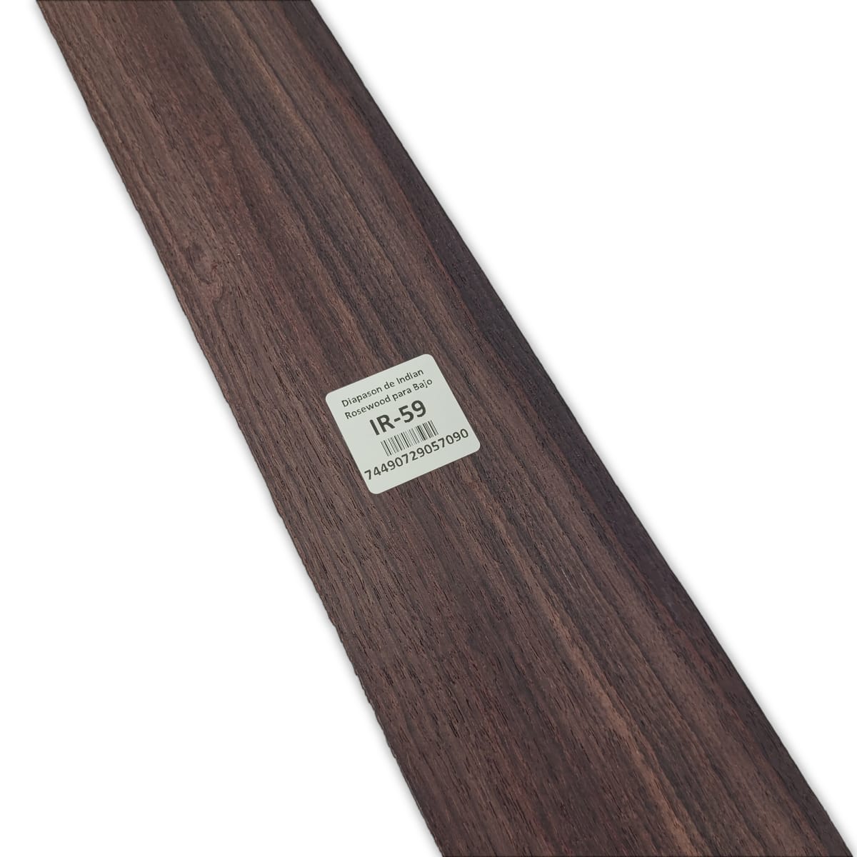 Diapason de Bajo IR-59 de Indian Rosewood Especial (Palosanto de la India) Corte Radial5
