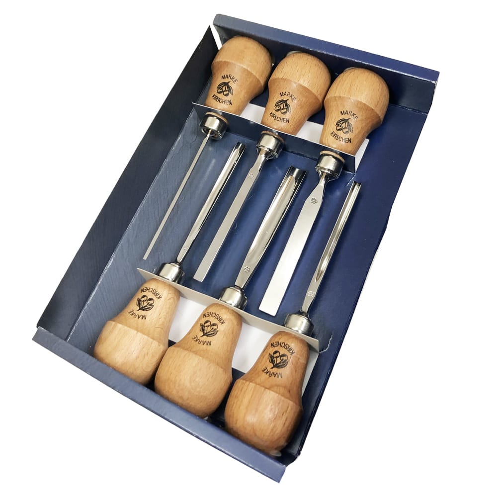 Set de Gubia para Tallado en Madera Timbre y Xilografia. Mod: 5696 SB2