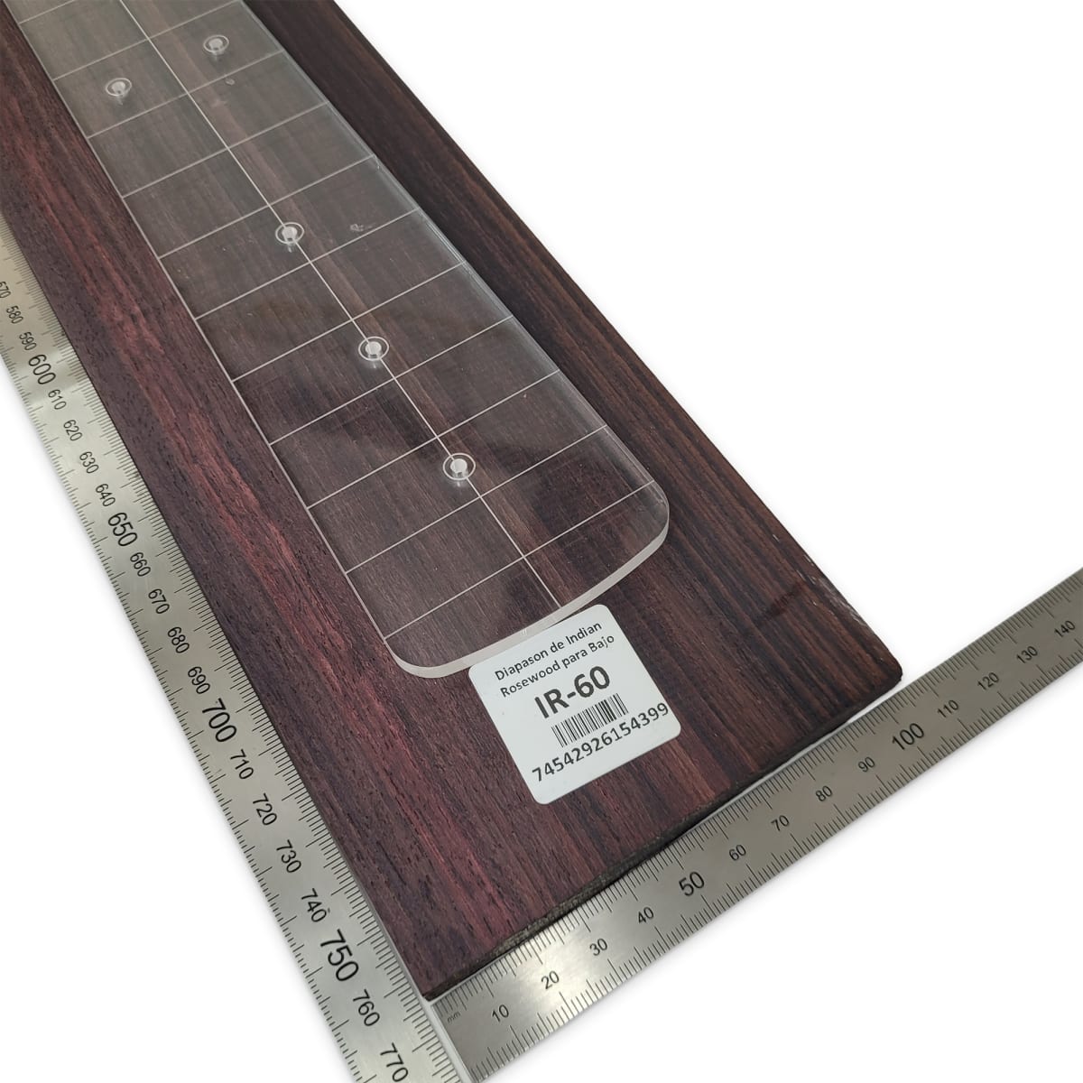 Diapason IR-60 de Indian Rosewood Especial (Palosanto de la India) Corte Radial para Bajo de 5-6 Cuerdas4