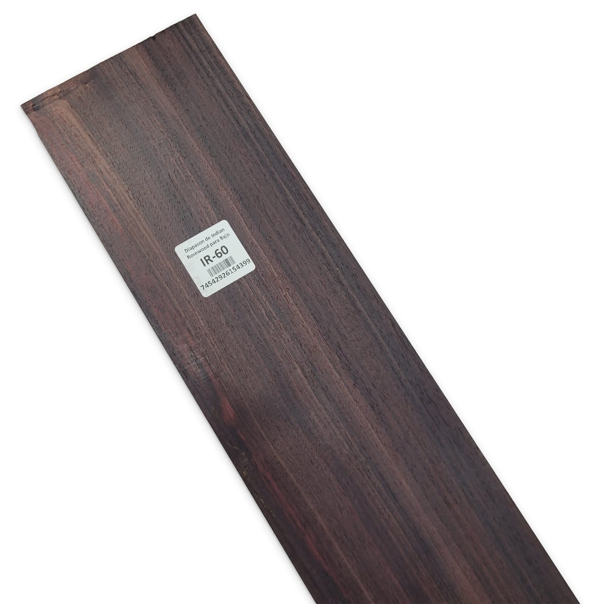 Diapason IR-60 de Indian Rosewood Especial (Palosanto de la India) Corte Radial para Bajo de 5-6 Cuerdas5