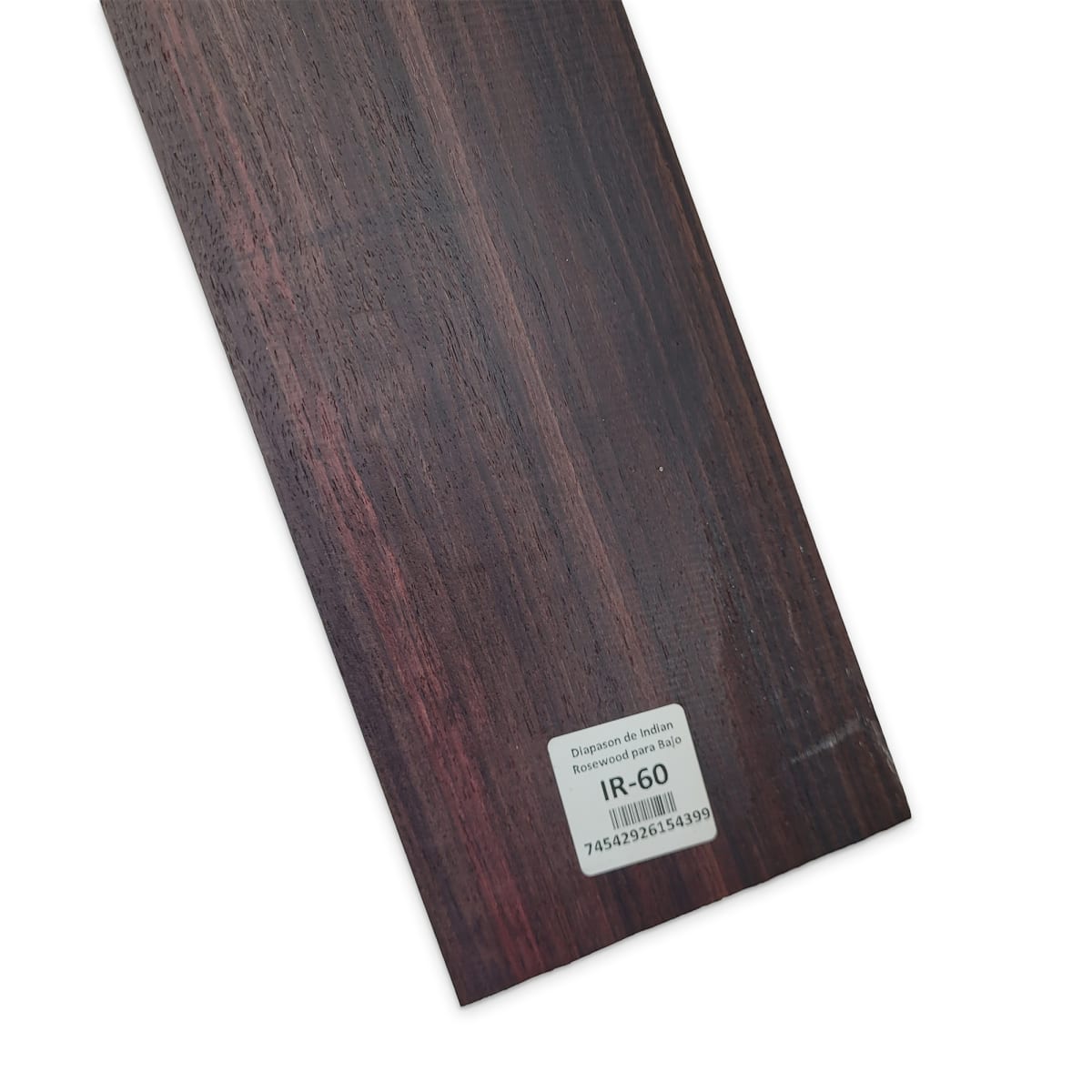 Diapason IR-60 de Indian Rosewood Especial (Palosanto de la India) Corte Radial para Bajo de 5-6 Cuerdas8