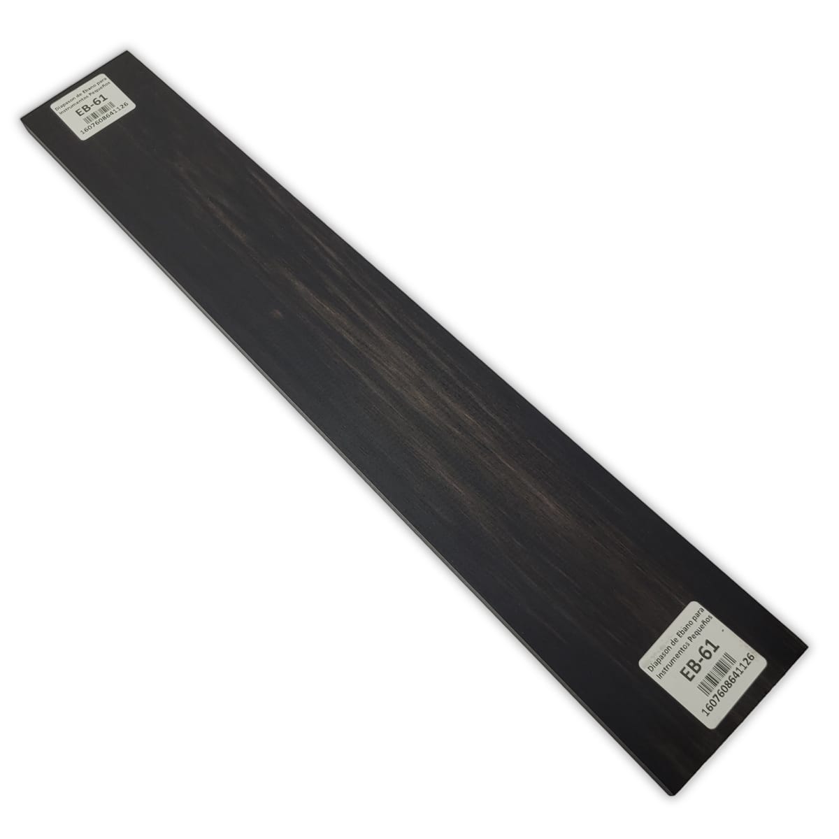 Diapason EB-61 de Ebano Negro para Instrumentos Pequeños 0