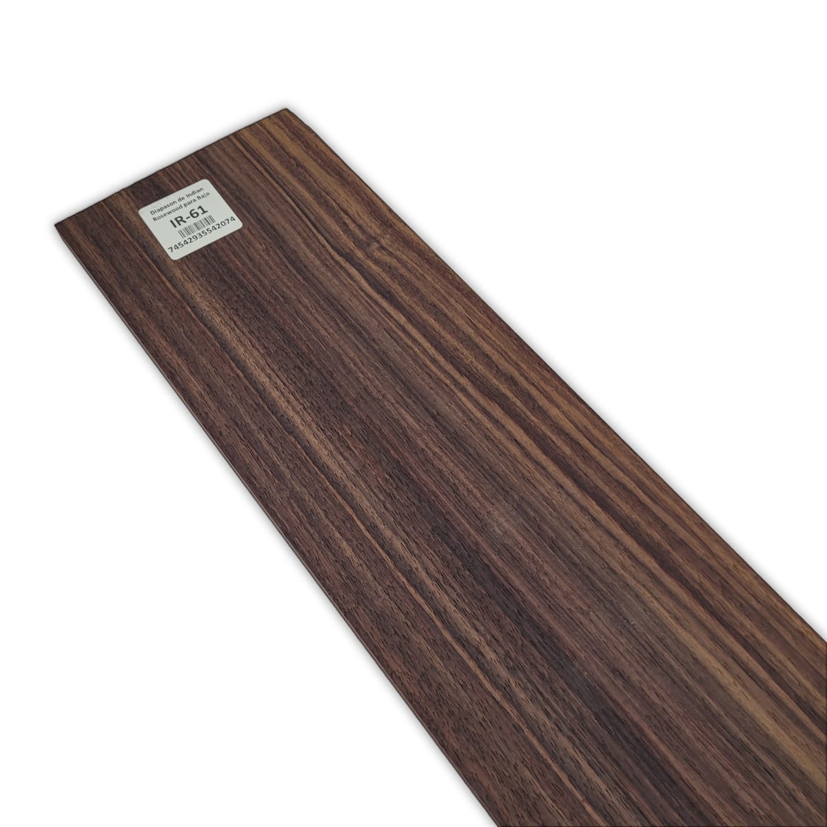 Diapason IR-61 de Indian Rosewood Especial (Palosanto de la India) Corte Radial para Bajo de 5-6 Cuerdas4