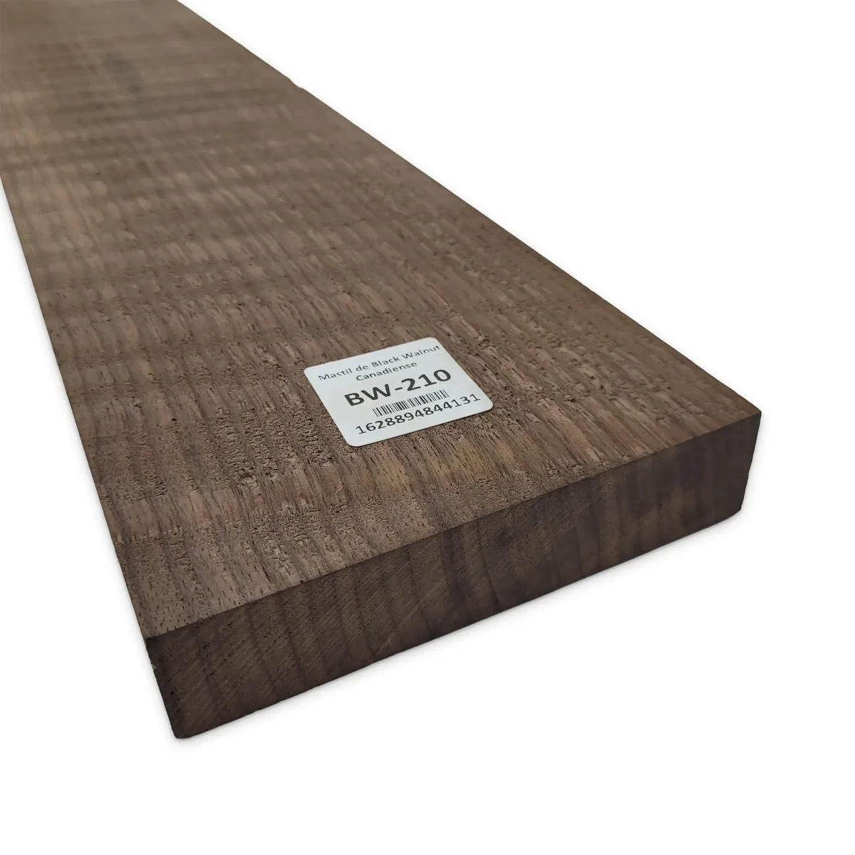 Mastil BW-210 de Black Walnut Especial Radial Flameado para Guitarra11