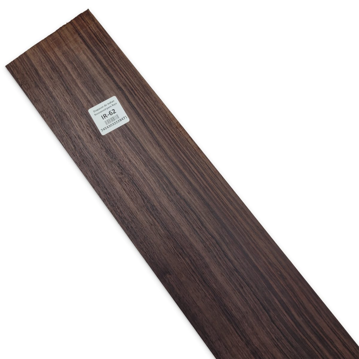 Diapason IR-62 de Indian Rosewood Especial (Palosanto de la India) Corte Radial para Bajo de 5-6 Cuerdas5