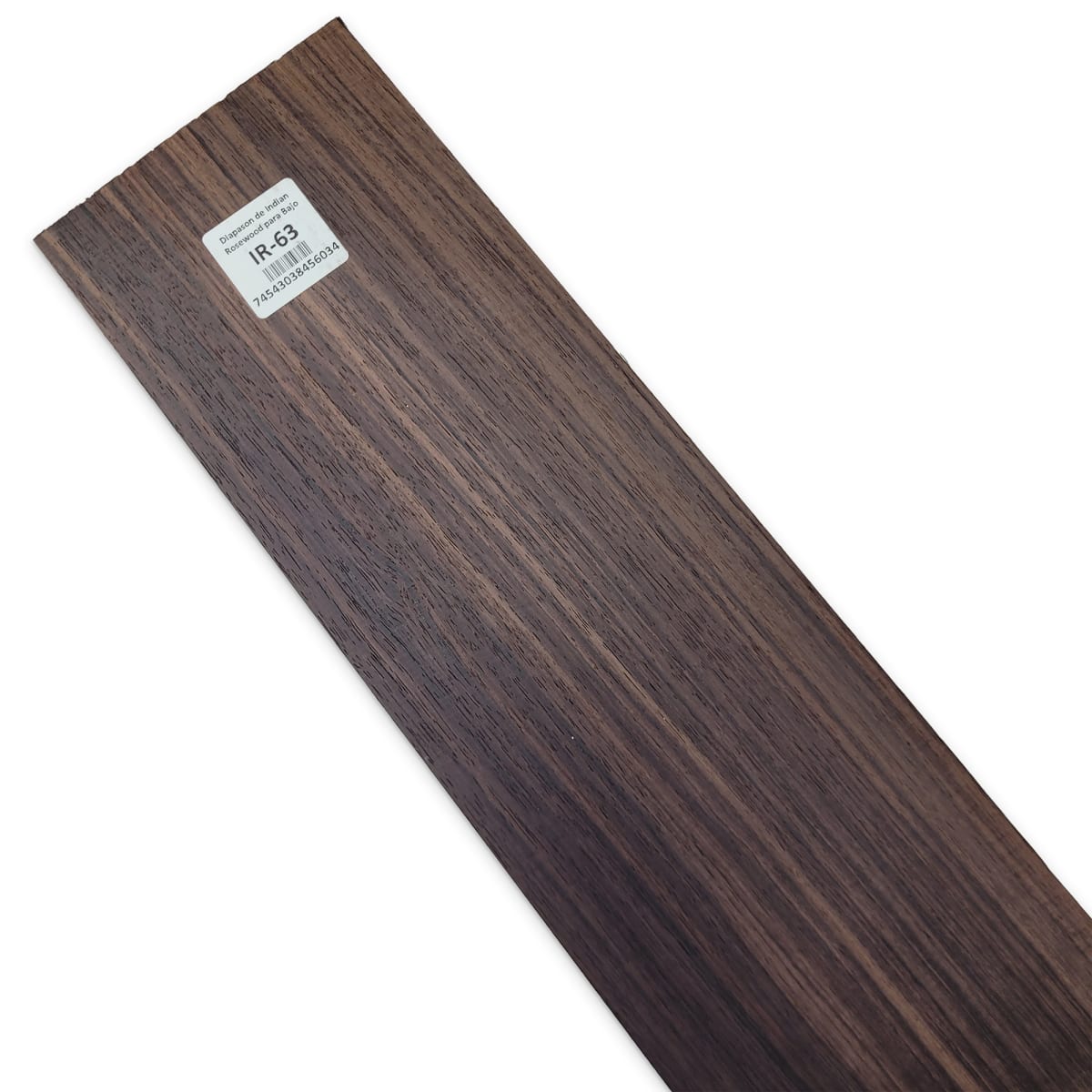 Diapason IR-63 de Indian Rosewood Especial (Palosanto de la India) Corte Radial para Bajo de 5-6 Cuerdas3