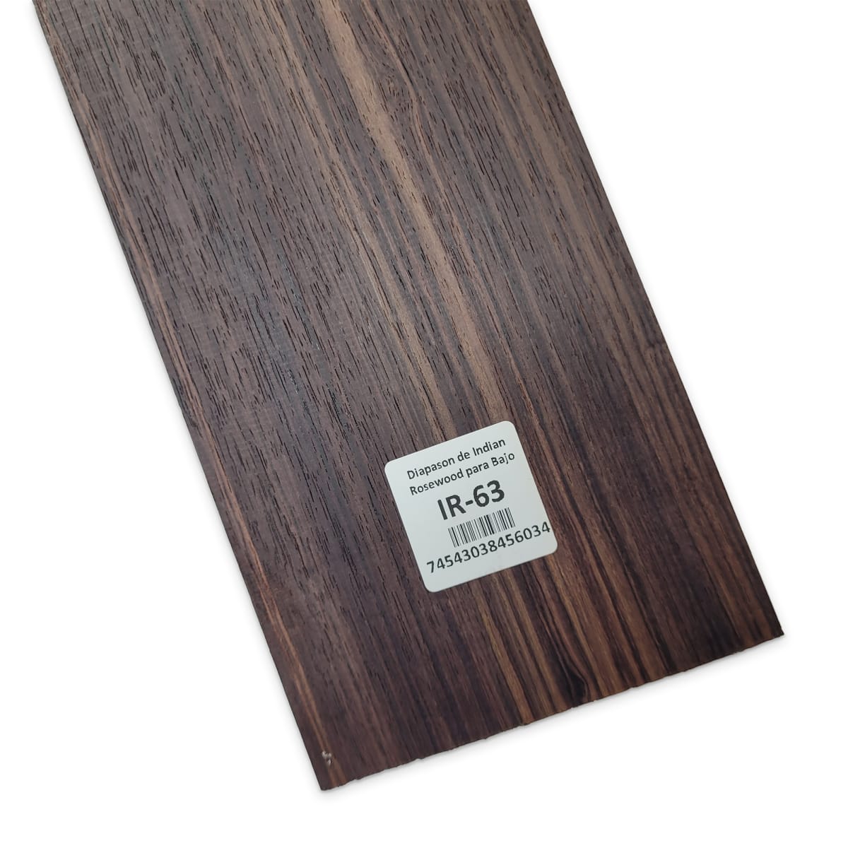 Diapason IR-63 de Indian Rosewood Especial (Palosanto de la India) Corte Radial para Bajo de 5-6 Cuerdas5