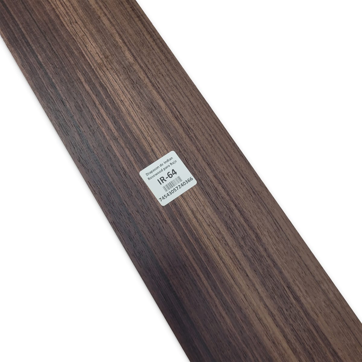 Diapason IR-64 de Indian Rosewood Especial (Palosanto de la India) Corte Radial para Bajo de 5-6 Cuerdas5