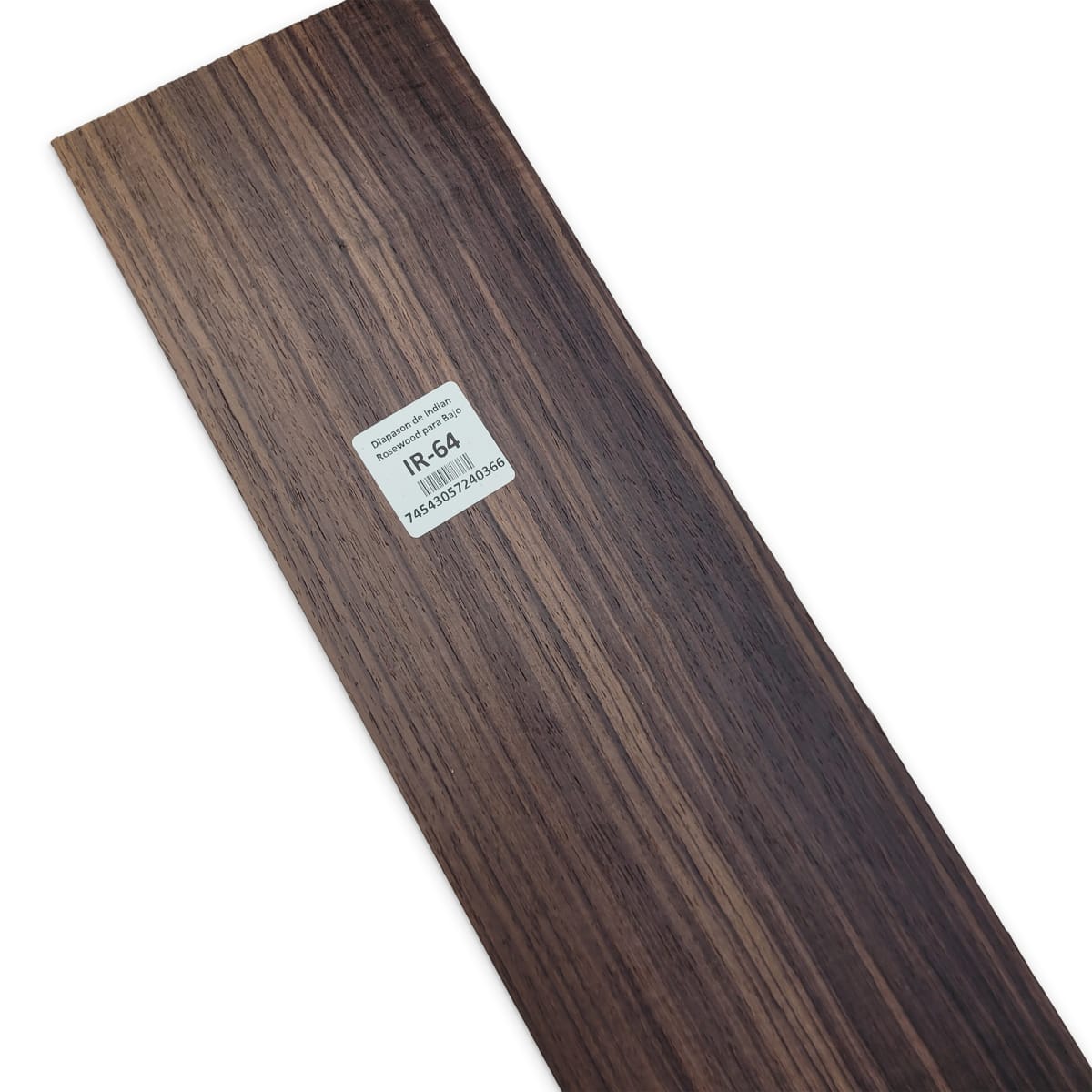 Diapason IR-64 de Indian Rosewood Especial (Palosanto de la India) Corte Radial para Bajo de 5-6 Cuerdas4