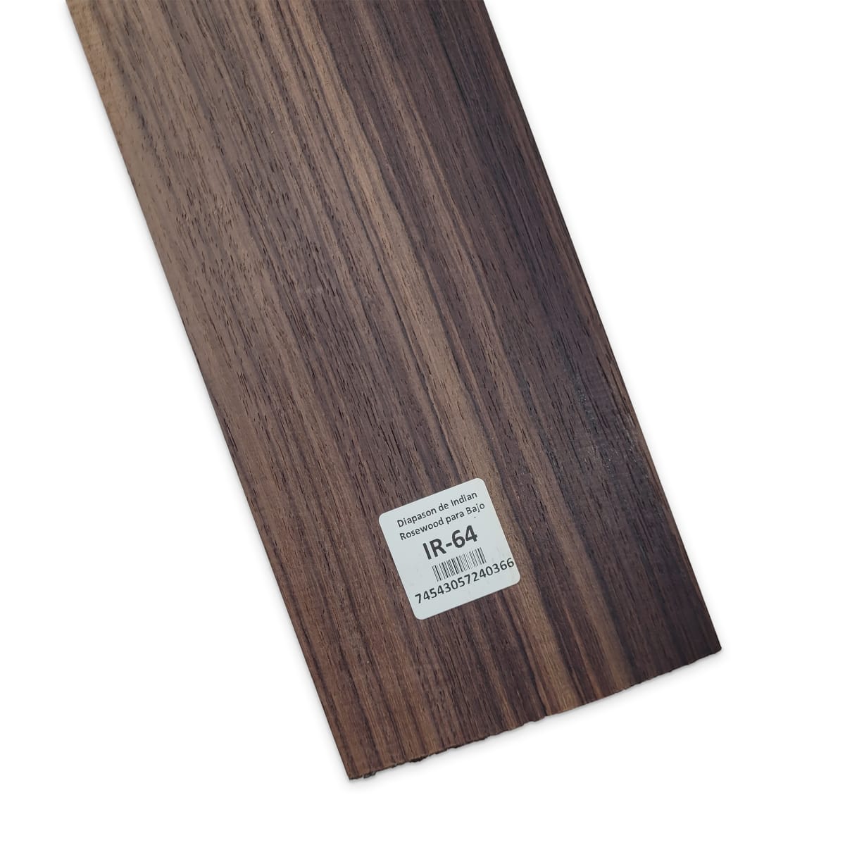 Diapason IR-64 de Indian Rosewood Especial (Palosanto de la India) Corte Radial para Bajo de 5-6 Cuerdas6