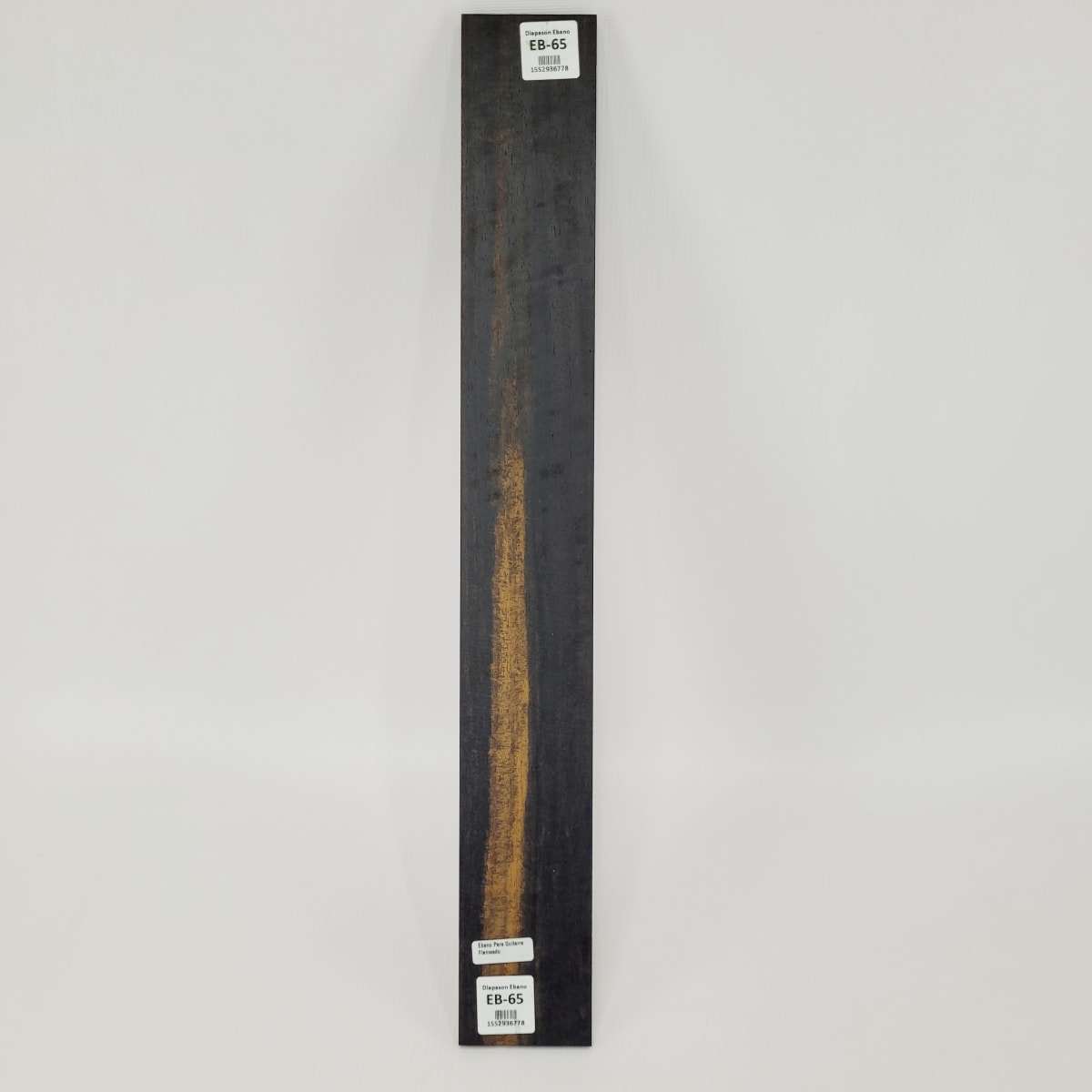 Madera para Diapason REF: EB-65 de Ebano Flameado Especial para Guitarra 0
