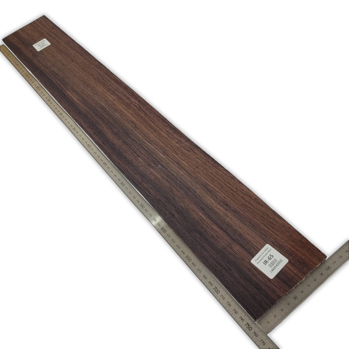 Diapason IR-65 de Indian Rosewood Especial (Palosanto de la India) Corte Radial para Bajo de 5-6 Cuerdas2