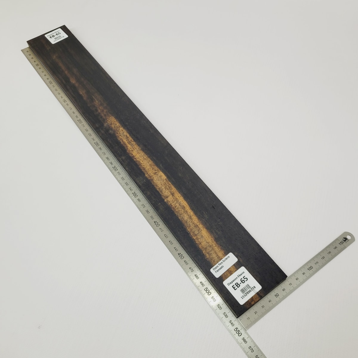 Madera para Diapason REF: EB-65 de Ebano Flameado Especial para Guitarra2
