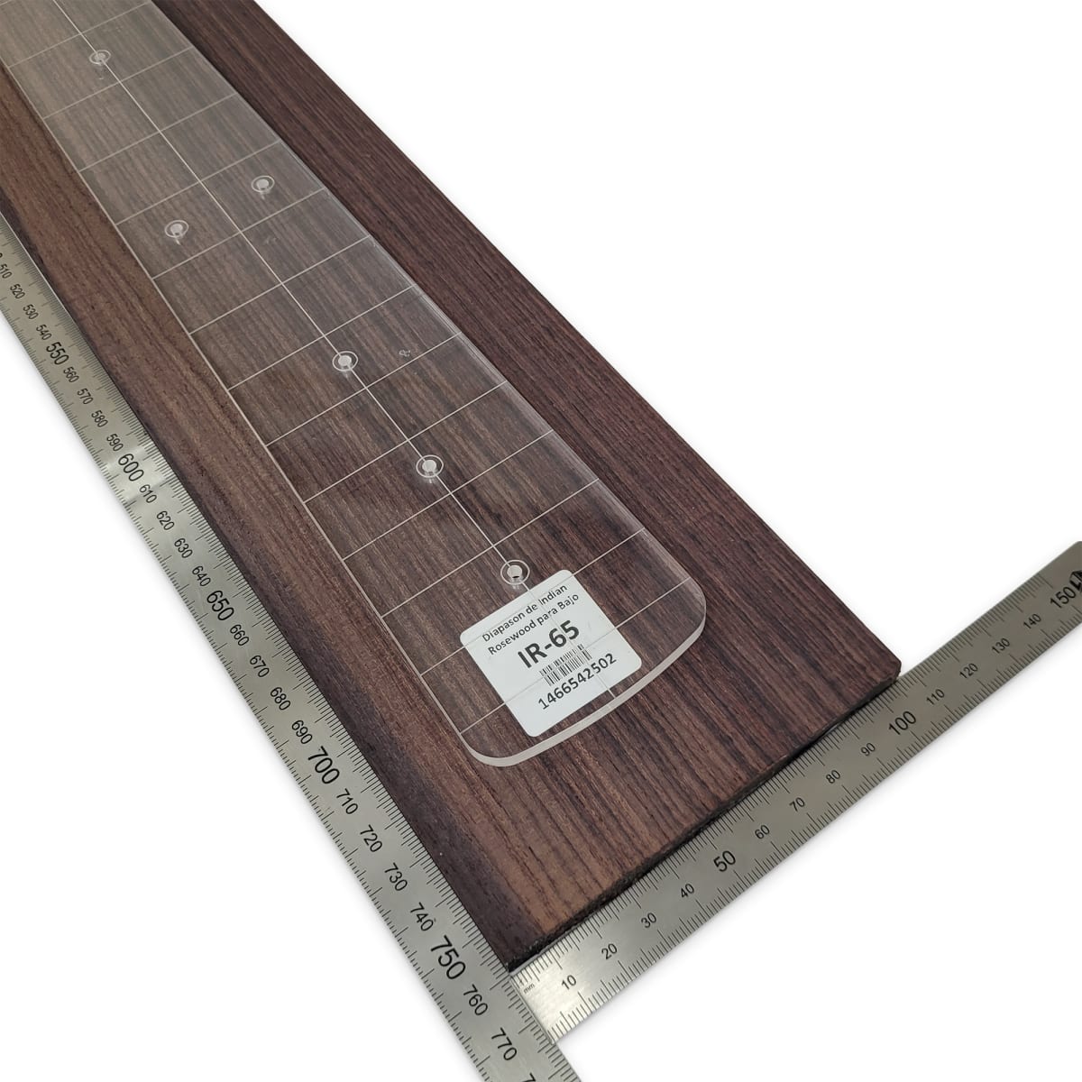 Diapason IR-65 de Indian Rosewood Especial (Palosanto de la India) Corte Radial para Bajo de 5-6 Cuerdas3