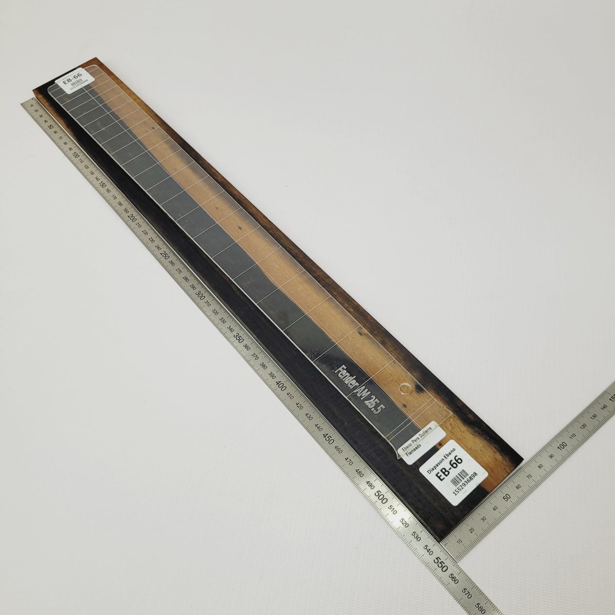 Madera para Diapason REF: EB-66 de Ebano Flameado Especial para Guitarra2