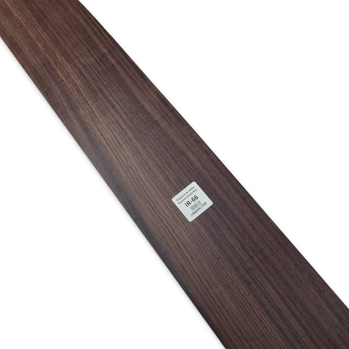 Diapason IR-66 de Indian Rosewood Especial (Palosanto de la India) Corte Radial para Bajo de 5-6 Cuerdas6