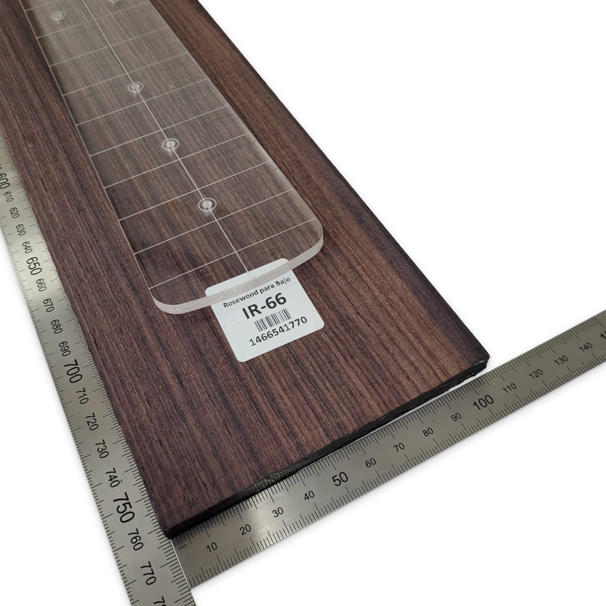 Diapason IR-66 de Indian Rosewood Especial (Palosanto de la India) Corte Radial para Bajo de 5-6 Cuerdas4