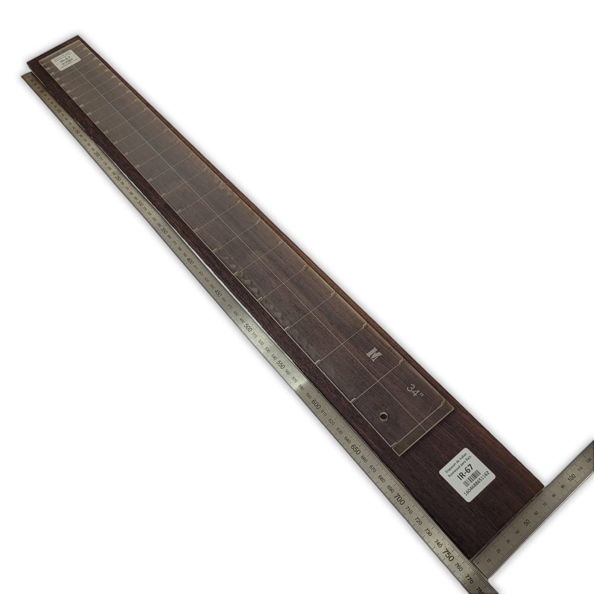 Diapason IR-67 de Indian Rosewood Especial (Palosanto de la India) Corte Radial para Bajo2