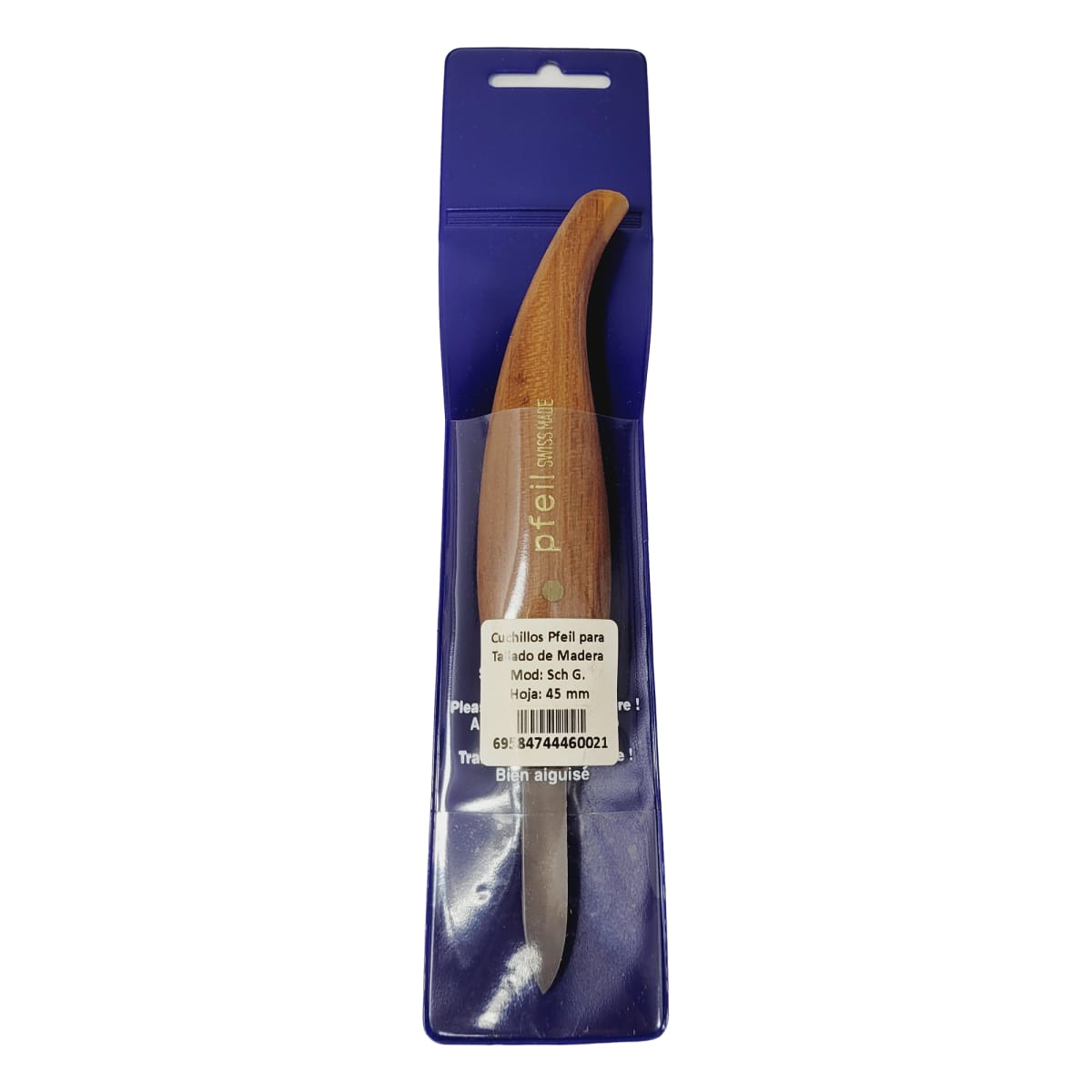 Cuchillo Schaller Grande Sch G Pfeil de 45 mm de largo para Tallado en Madera2