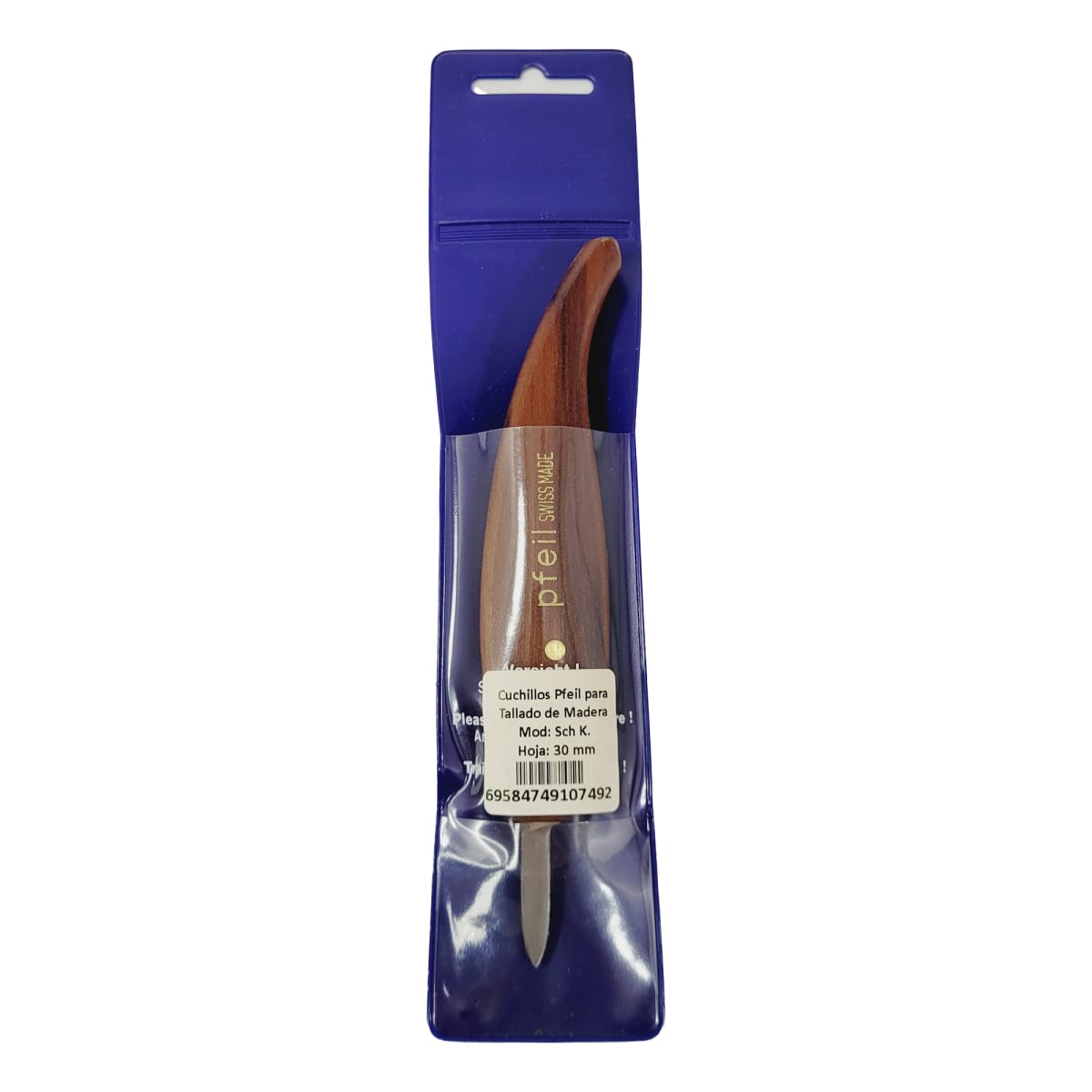Cuchillo Schaller Pequeño Sch K Pfeil de 30 mm de largo para Tallado en Madera2