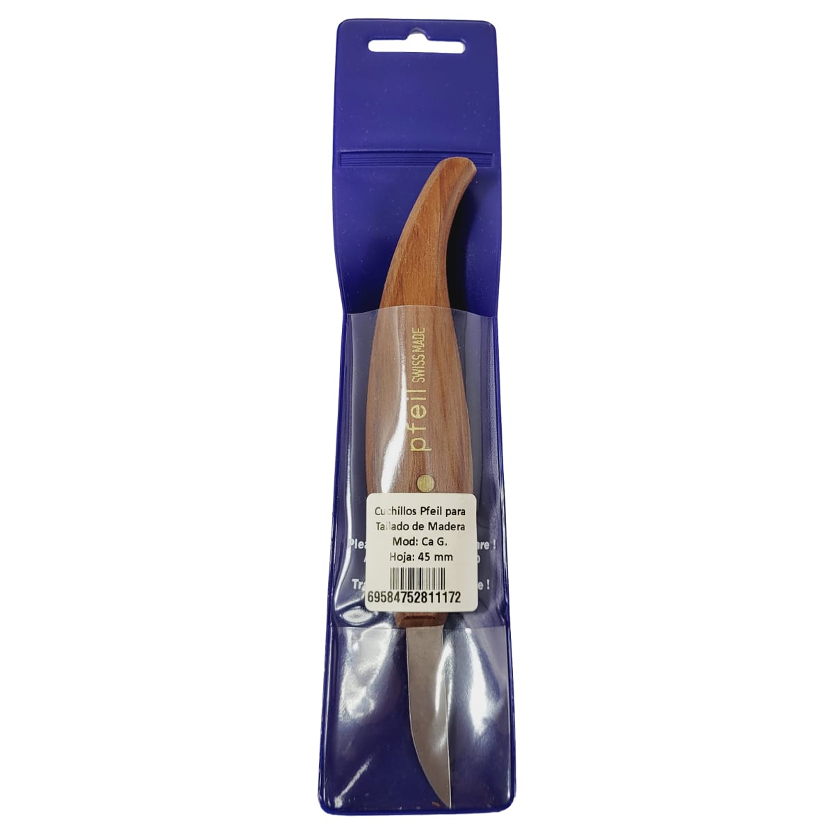 Cuchillo Canard Grande Ca G Pfeil de 45 mm de largo para Tallado en Madera 0