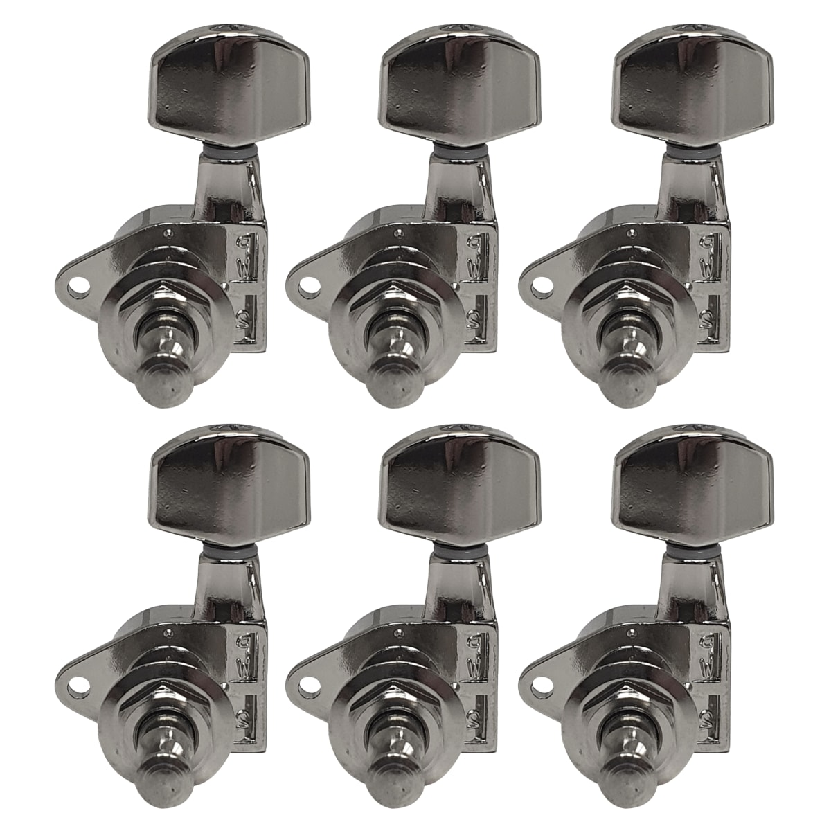 Clavijero 6L para Guitarra Electrica. Mod: GG-101. Chrome1